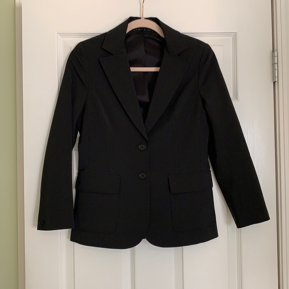 Theory black blazer